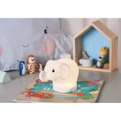 LED-yölamppu Paulmann Pauleen Elephant, RGBW+, valkoinen