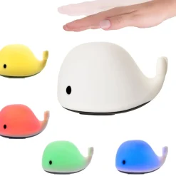 LED-yölamppu Paulmann Pauleen Whale, RGBW+, valkoinen