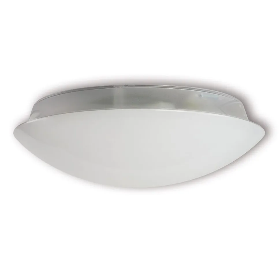 LED-yleisvalaisin Ensto Aluno AL375LED203K 20W/830 Ø375x122 mm IP54 valkoinen