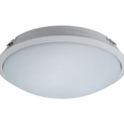 LED-yleisvalaisin Lumiance Giotto 235 ø265 mm uppoasennettava 12 W 4000 K IP44 valkoinen