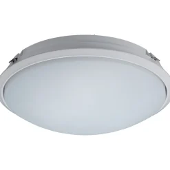 LED-yleisvalaisin Lumiance Giotto ø335 mm uppoasennettava 23 W 4000 K IP44 valkoinen