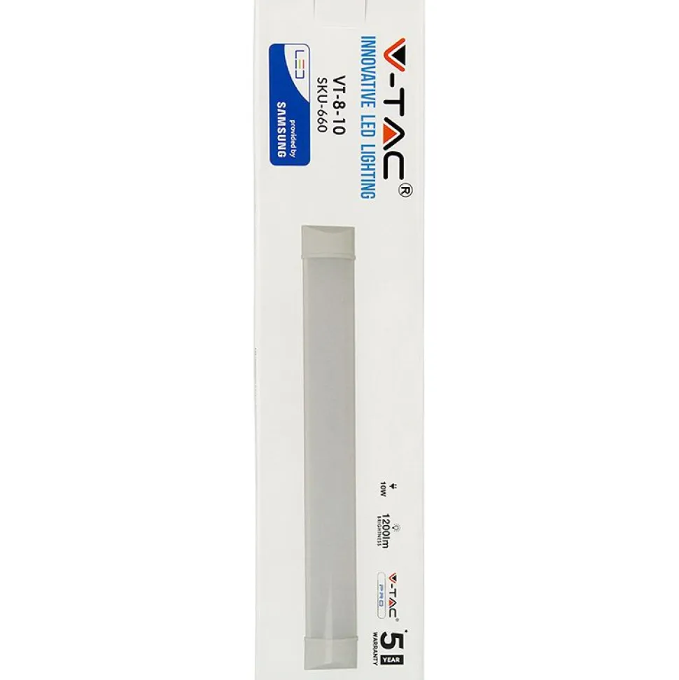 LED-yleisvalaisin V-TAC Slim 10 W 4000 K 300 mm