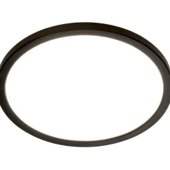 LED-yleisvalo Airam Alos 240, ø245x28mm IP20 15W/940 1300lm 4000K, kolmiportaisesti himmennettävä, musta