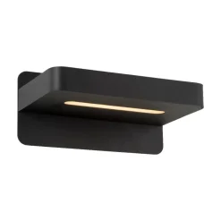 LED-yöpöytävalaisin Lucide Atkin 14x25x11,5cm 5W musta