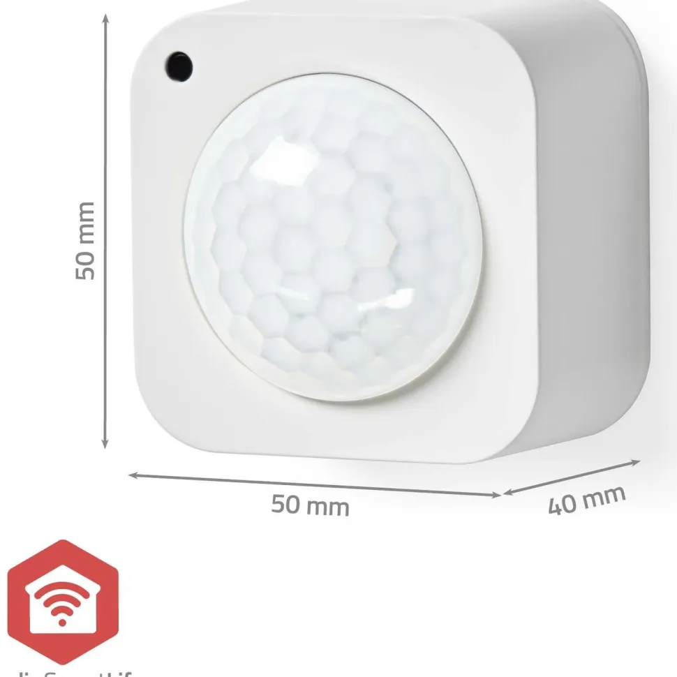 Liike- ja hämärätunnistin Nedis SmartLife Zigbee ZBSM20WT