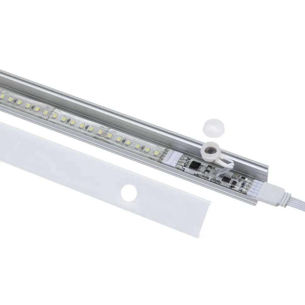 Liike- ja hämärätunnistin Paulmann MaxLED Night, DC 24V, max.144W, valkoinen