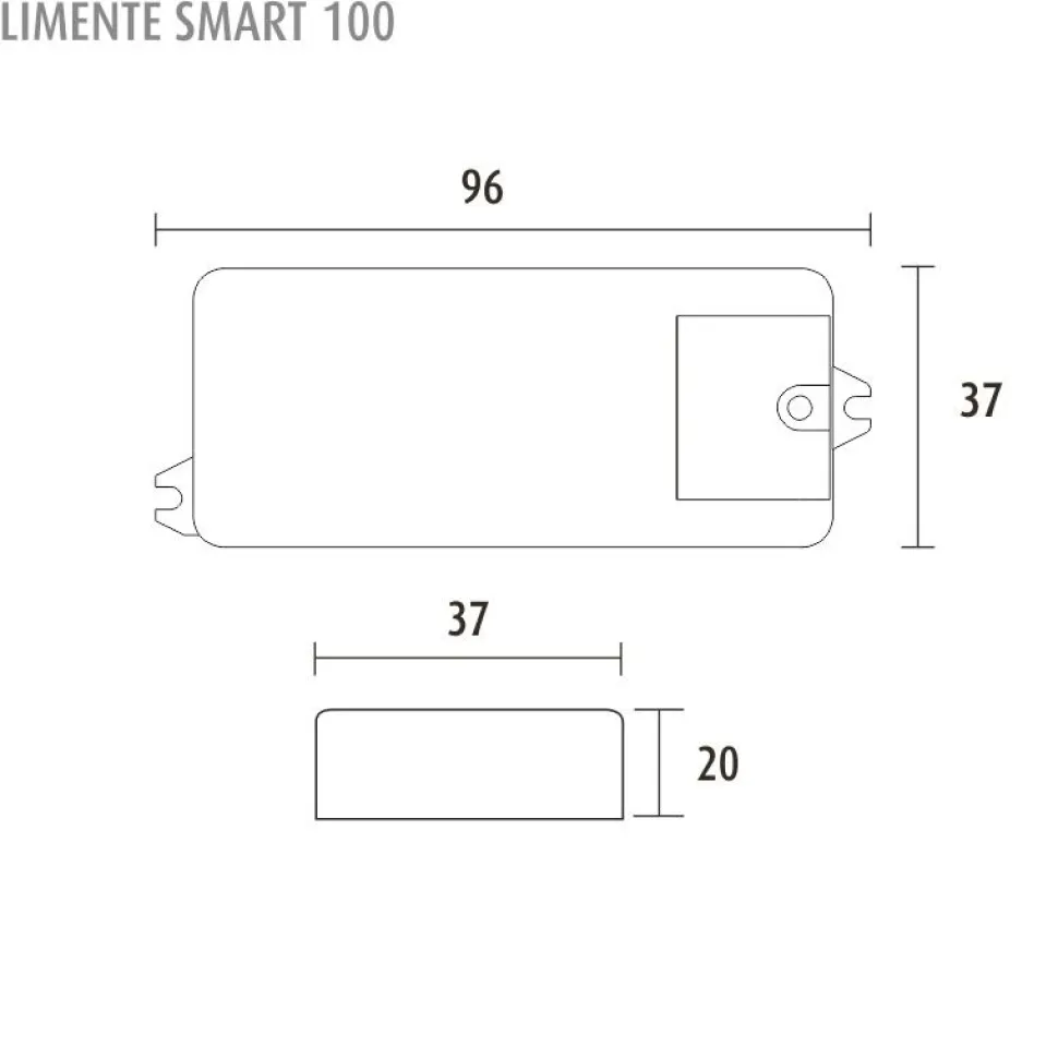 Liiketunnistin Limente Smart 140 IR-kytkin valaistuksen ohjain