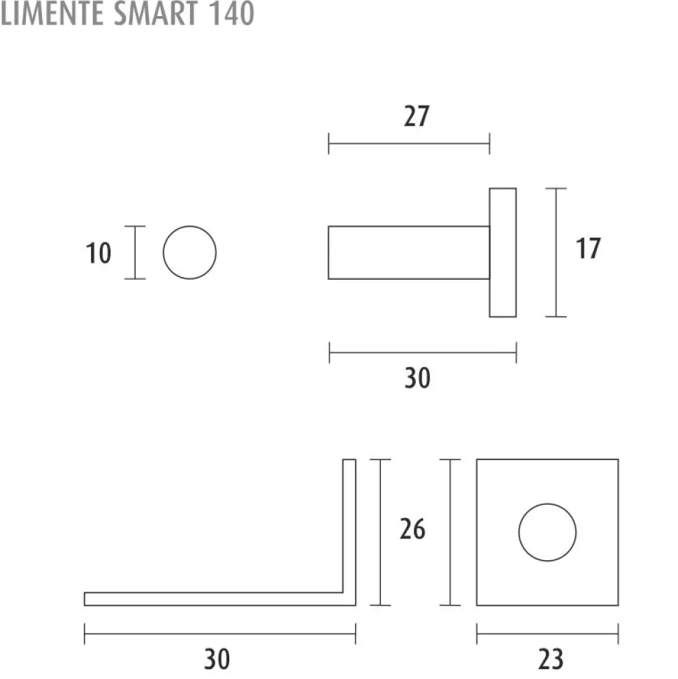 Liiketunnistin Limente Smart 140 IR-kytkin valaistuksen ohjain