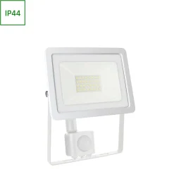 Liiketunnistinvalaisin/valonheitin Spectrum Noctis Lux 2 SMD 20W IP44 3000K 158x121x25mm valkoinen