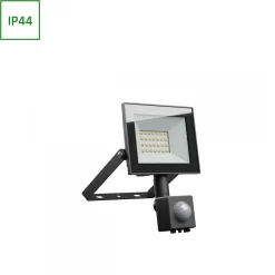 Liiketunnistinvalaisin/valonheitin Spectrum Noctis Lux 4 10W IP44 6000K 94x150x54mm musta