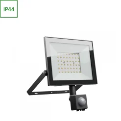 Liiketunnistinvalaisin/valonheitin Spectrum Noctis Lux 4 10W IP44 6000K 94x150x54mm musta