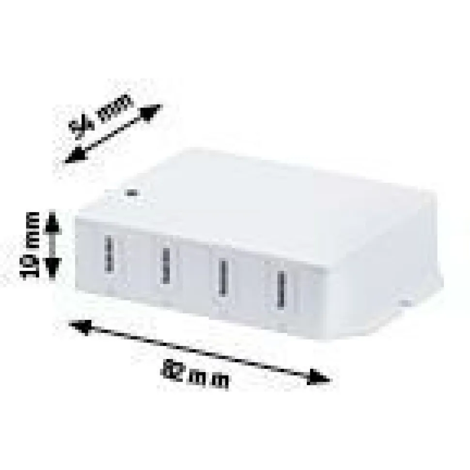 Liitin Paulmann Clever Connect Border, Smart Home Zigbee 3.0, valkoinen