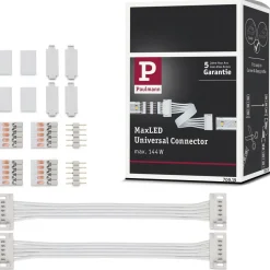Liitinsetti Paulmann MaxLED Universal, 100x19mm, max.144W, valkoinen