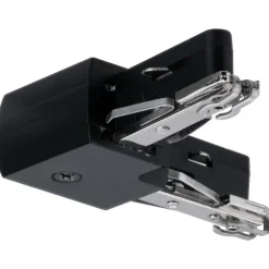 Liitin suorakulma Paulmann URail L-Connector 29x29mm mattamusta