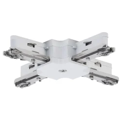 Liitin X-haara URail X-Connector 36x36 mm valkoinen