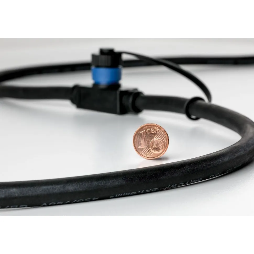 Liitäntäkaapeli Paulmann Plug & Shine 1m ulkovalaistukseen IP68 musta
