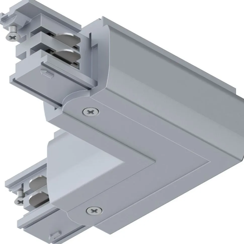 L-liitin Paulmann ProRail3, 101x101mm, sisä, musta