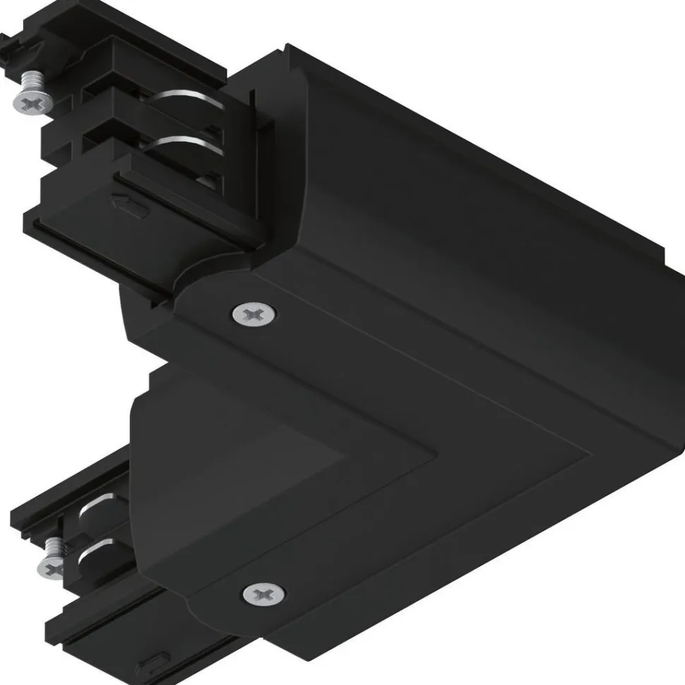 L-liitin Paulmann ProRail3, 101x101mm, sisä, musta