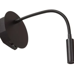 Lukuvalaisin Lucide Jolijn seinään Ø11cm, USB-ladattava, magneettikiinnitys, valkoinen