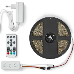 Älykäs LED-nauha Nedis SmartLife RGB WiFi WIFILS51CRGB 5m