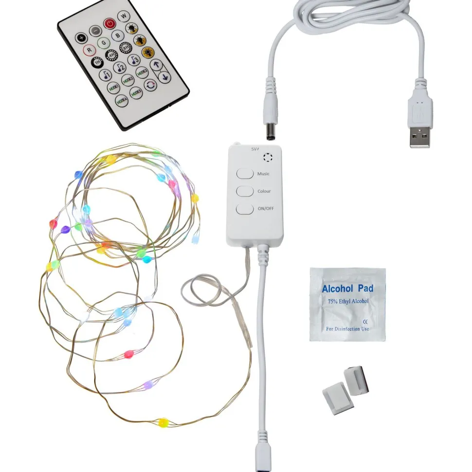 Älykäs LED-valosarja Star Trading Smart Light Strip, 3m, moniväri