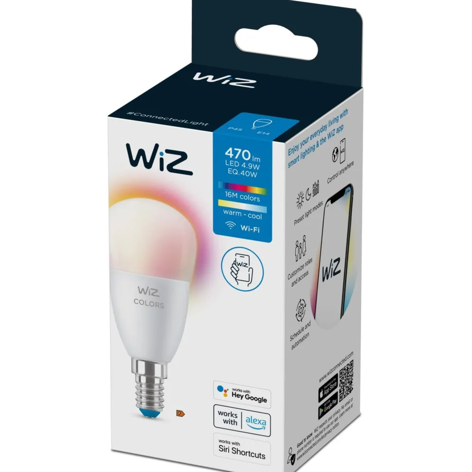 Älylamppu WiZ 40W E14 RGB
