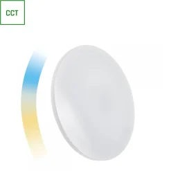Älyplafondi Spectrum Nymphea Ø390x70mm 24W CCT+DIM WI-FI/BT IP20 3000-6000K kattoon