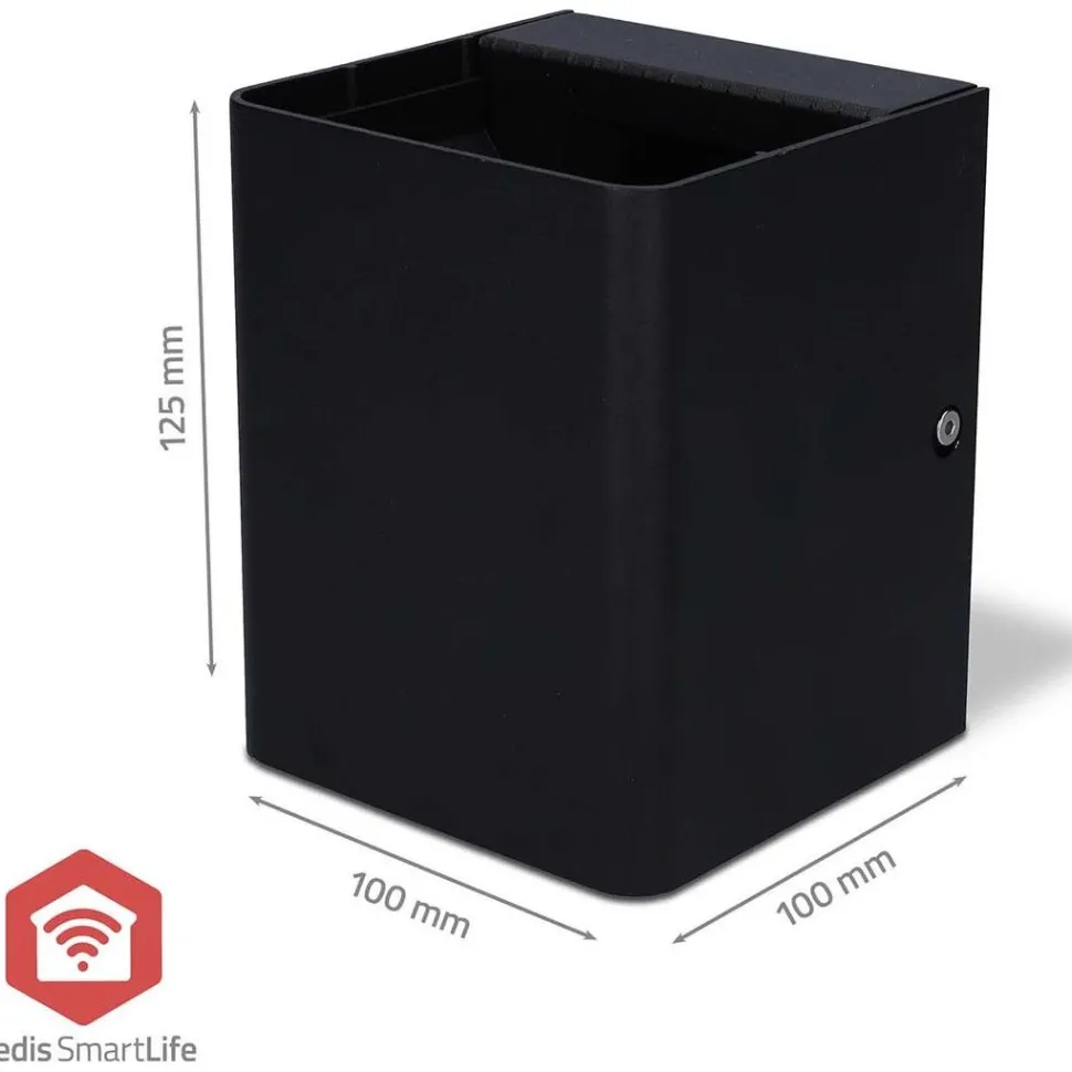 Älyseinävalaisin Nedis ZBLOW10RGBW Smartlife ZigBee musta