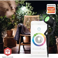 Älyspottivalaisin Nedis ZBLOS10RGBW3 Smartlife ZigBee musta