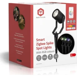 Älyspottivalaisin Nedis ZBLOS10RGBW3 Smartlife ZigBee musta