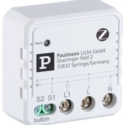 Älyvalaistusohjain Paulmann Smart Home Zigbee 3.0, uppoasennettava, On/Off