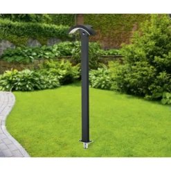 Maajalka Trio 200x405x140 mm harjattu teräs