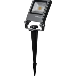 Maapiikkivalaisin Osram Endura Garden Flood Spike 10W 3000K tummanharmaa