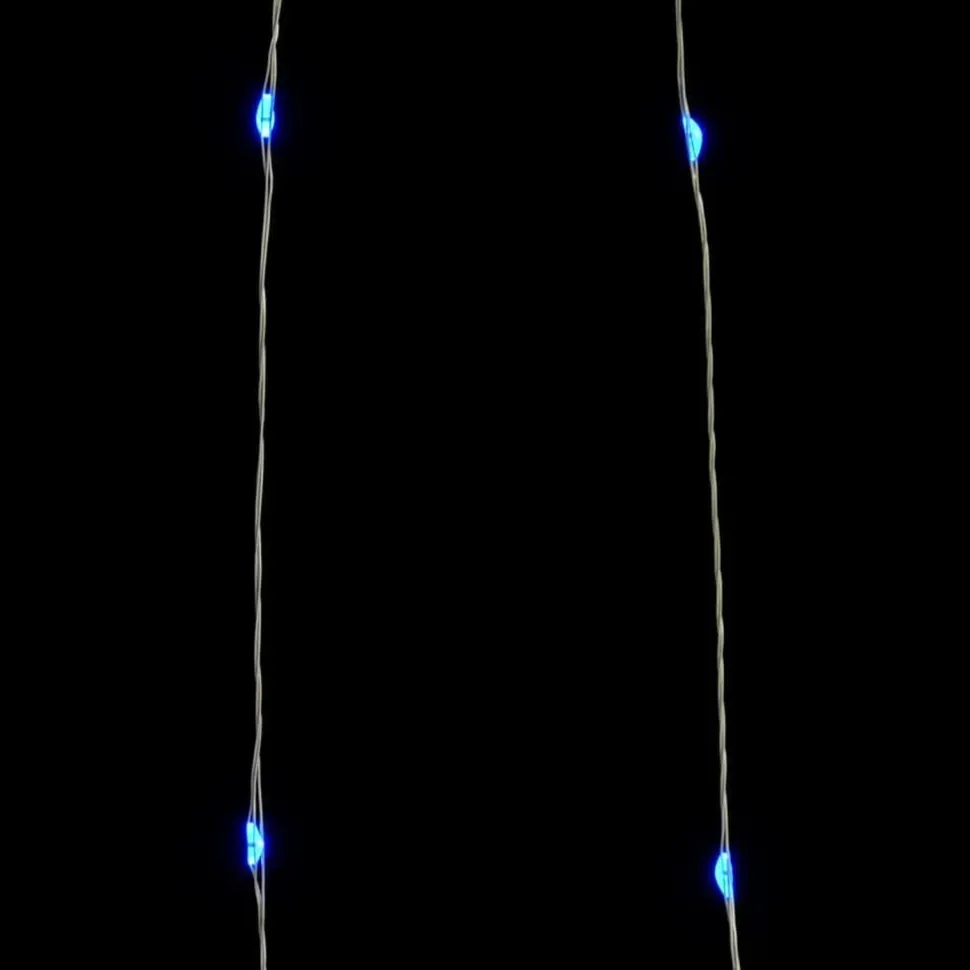 Mikro LED-keijuvalonauha 40 m 400 LEDiä kylmä valk. 8-toiminen