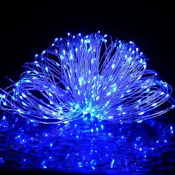 Mikro LED-keijuvalonauha 40 m 400 LEDiä kylmä valk. 8-toiminen