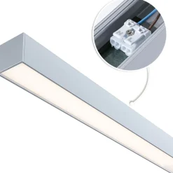 Modulaarinen LED-profiilivalaisin Linion Power Channel syöttävä 230/24V 100VA 1m signaalimusta