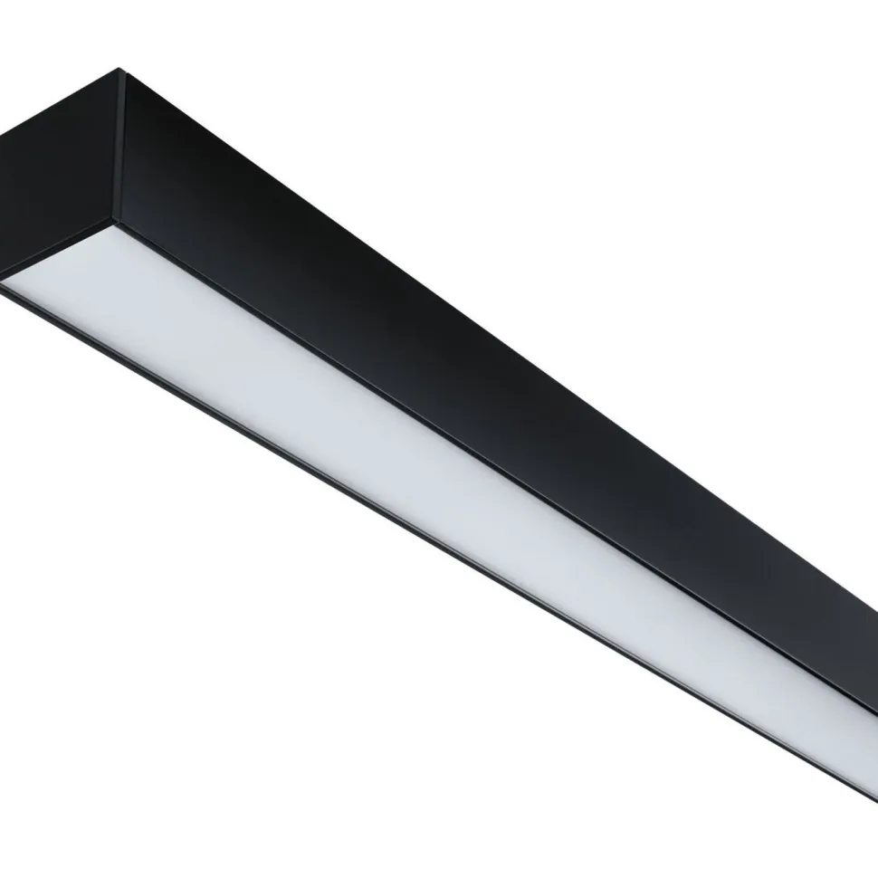 Modulaarinen LED-profiilivalaisin Linion Power Channel syöttävä 230/24V 100VA 1m signaalimusta