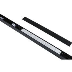Modulaarinen LED-profiilivalaisin Linion Power Channel syöttävä 230/24V 100VA 1m signaalimusta