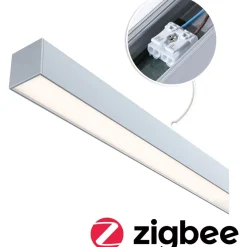 Modulaarinen LED-profiilivalaisin Linion Power Channel syöttävä Zigbee 230/24V 150VA 1m mattakromi