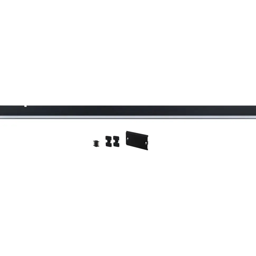 Modulaarinen LED-profiilivalaisin Linion Power Channel syöttävä Zigbee 230/24V 150VA 1m mattakromi