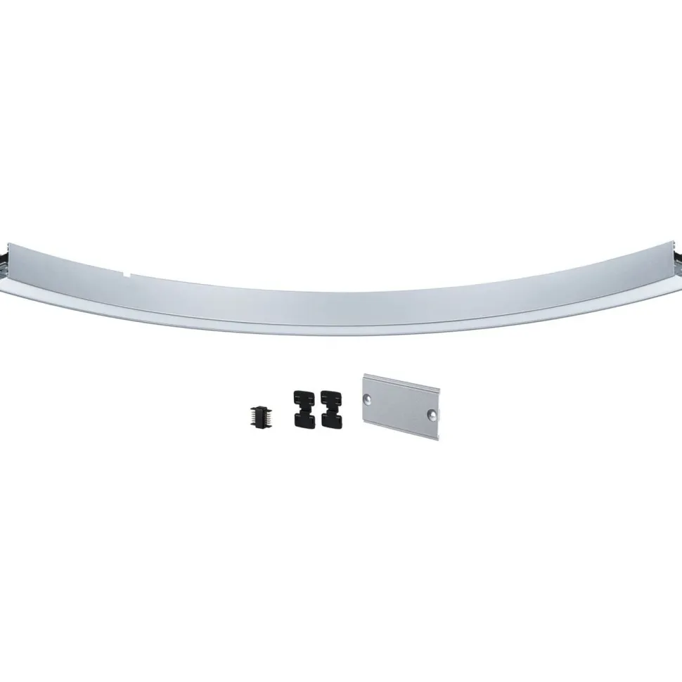 Modulaarinen LED-profiilivalaisin Paulmann Linion Light Channel Zigbee kaareva 24V 2x6.5W 3000K signaalimusta