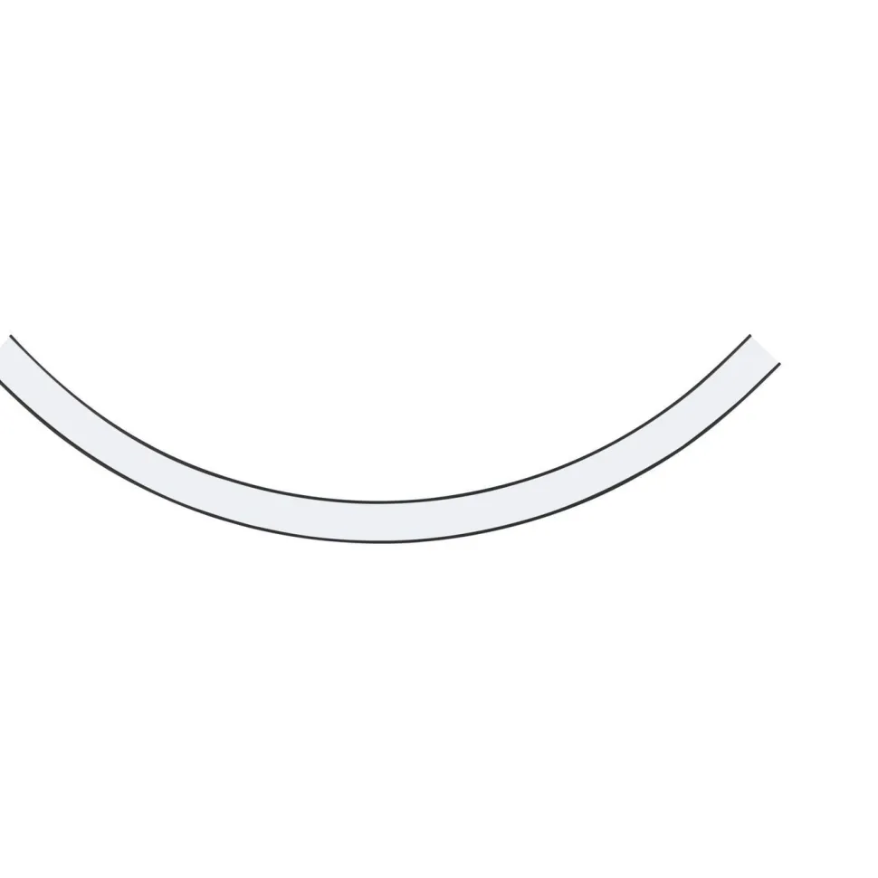Modulaarinen LED-profiilivalaisin Paulmann Linion Light Channel Zigbee kaareva 24V 2x6.5W 3000K signaalimusta