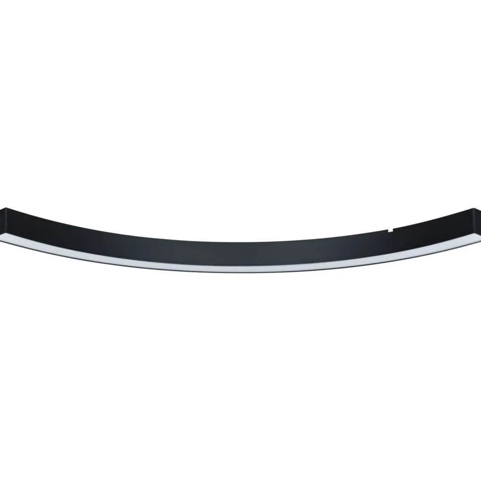 Modulaarinen LED-profiilivalaisin Paulmann Linion Light Channel Zigbee kaareva 24V 2x6.5W 3000K signaalimusta