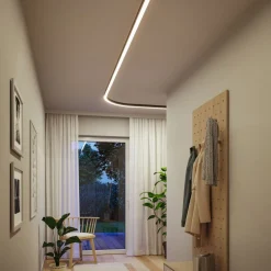 Modulaarinen LED-profiilivalaisin Paulmann Linion Light Channel Zigbee 0.5m 24V 8.5W 3000K mattakromi