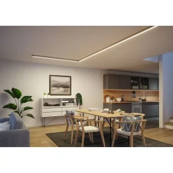 Modulaarinen LED-profiilivalaisin Paulmann Linion Light Channel Zigbee 0.5m 24V 8.5W 3000K mattakromi