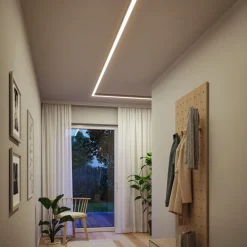 Modulaarinen LED-profiilivalaisin Paulmann Linion Light Channel Zigbee 0.5m 24V 8.5W 3000K mattakromi