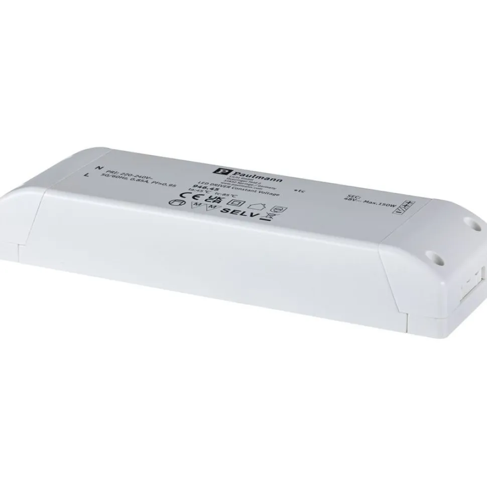 Muuntaja Paulmann ULine, 150VA, 230/48V, 33mm, valkoinen