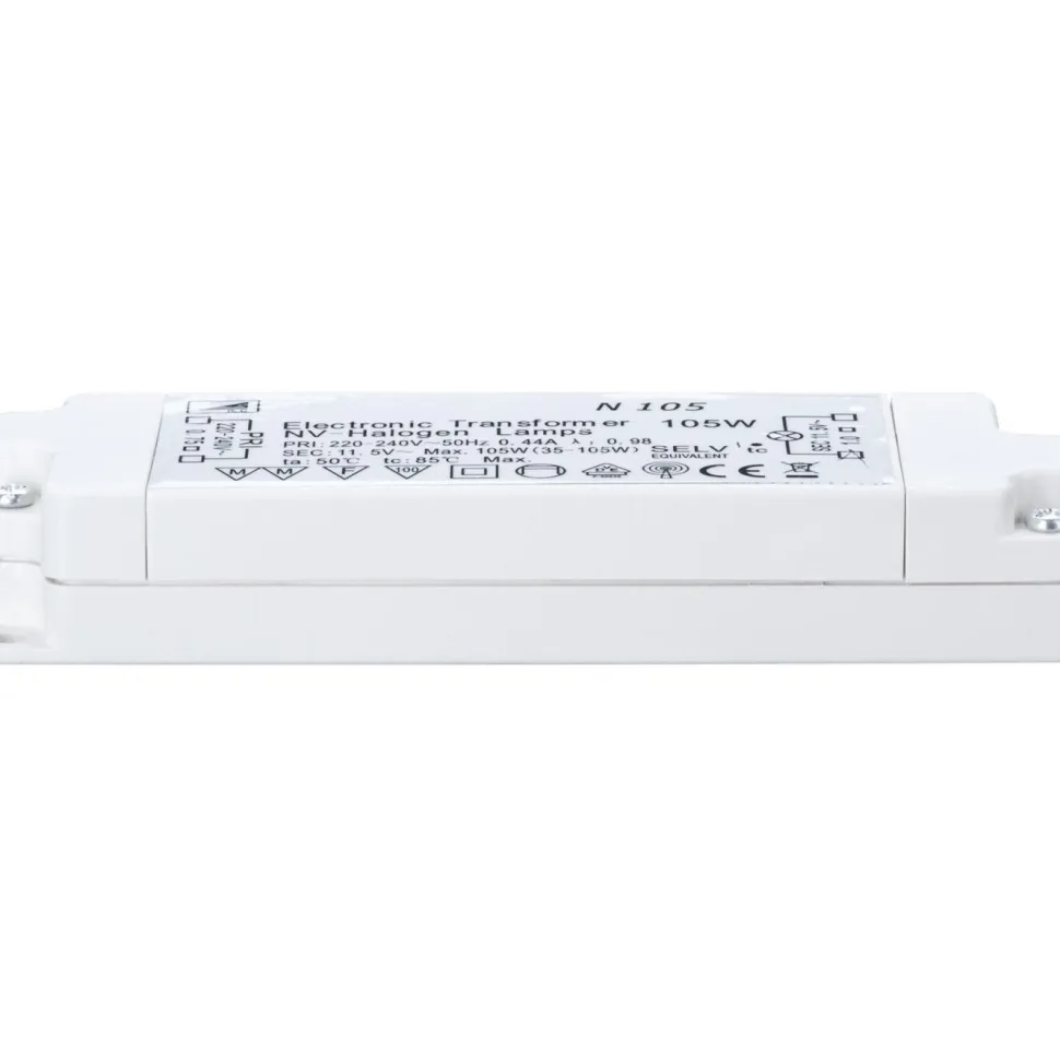 Muuntaja Paulmann VDE 35-105W max. 35-105W 230/12V 105 VA, valkoinen