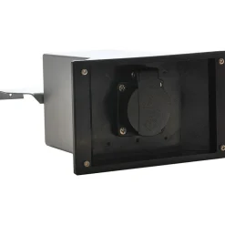 Muuripistorasia Rudus 16 A 220-250 V IP44 190x185x98 mm musta
