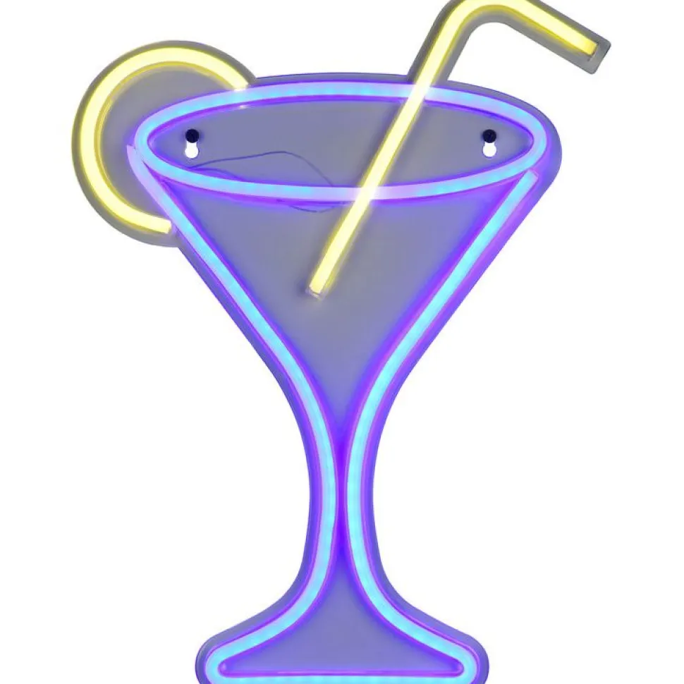 Neonkyltti/seinävalaisin Trio Cheers LED
